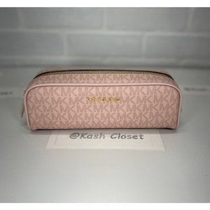 Michael Kors MK Giftables MD Makeup/Pencil Case - DK PowderBlush